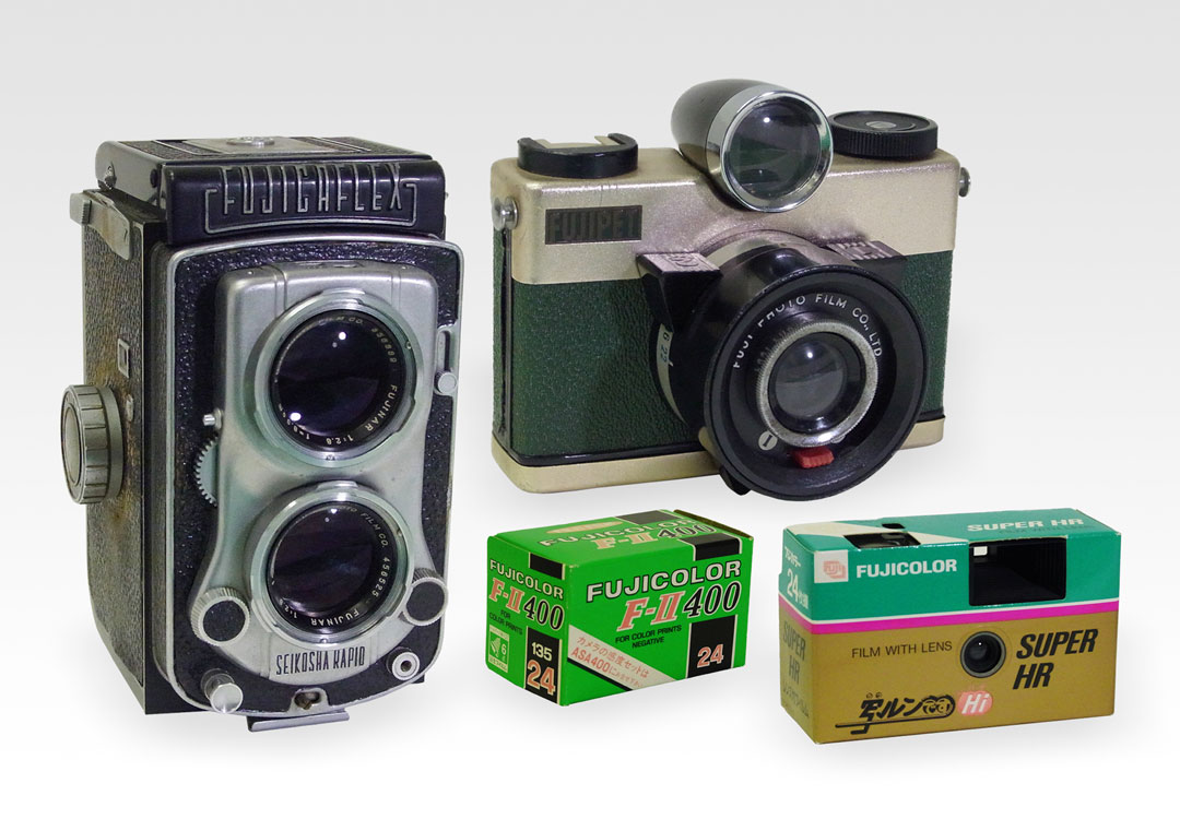 [image]富士フイルムグループ 創立90周年記念　富士フイルムの歴史を築いたフィルム＆カメラ