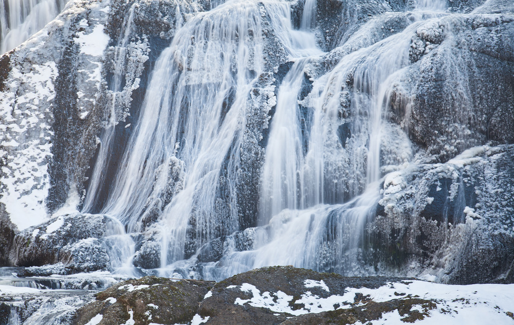 [image]袋田の滝の雪景色