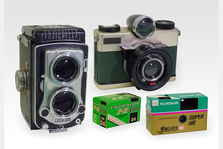 [image]富士フイルムグループ 創立90周年記念　富士フイルムの歴史を築いたフィルム＆カメラ