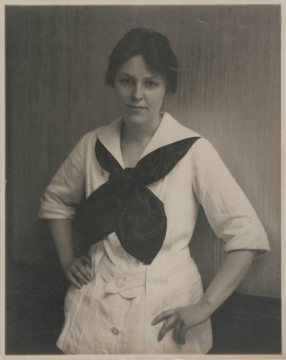 [image]《マリー・ラップの肖像》 1914年 プラチナ・プリント